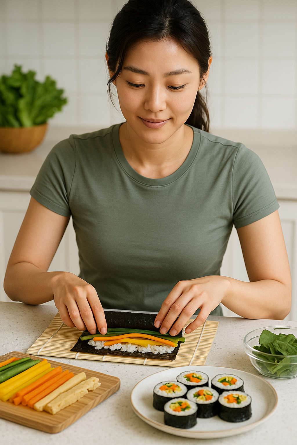 다이어트 김밥 만들기 ❘ 저칼로리 재료와 간단 레시피 추천