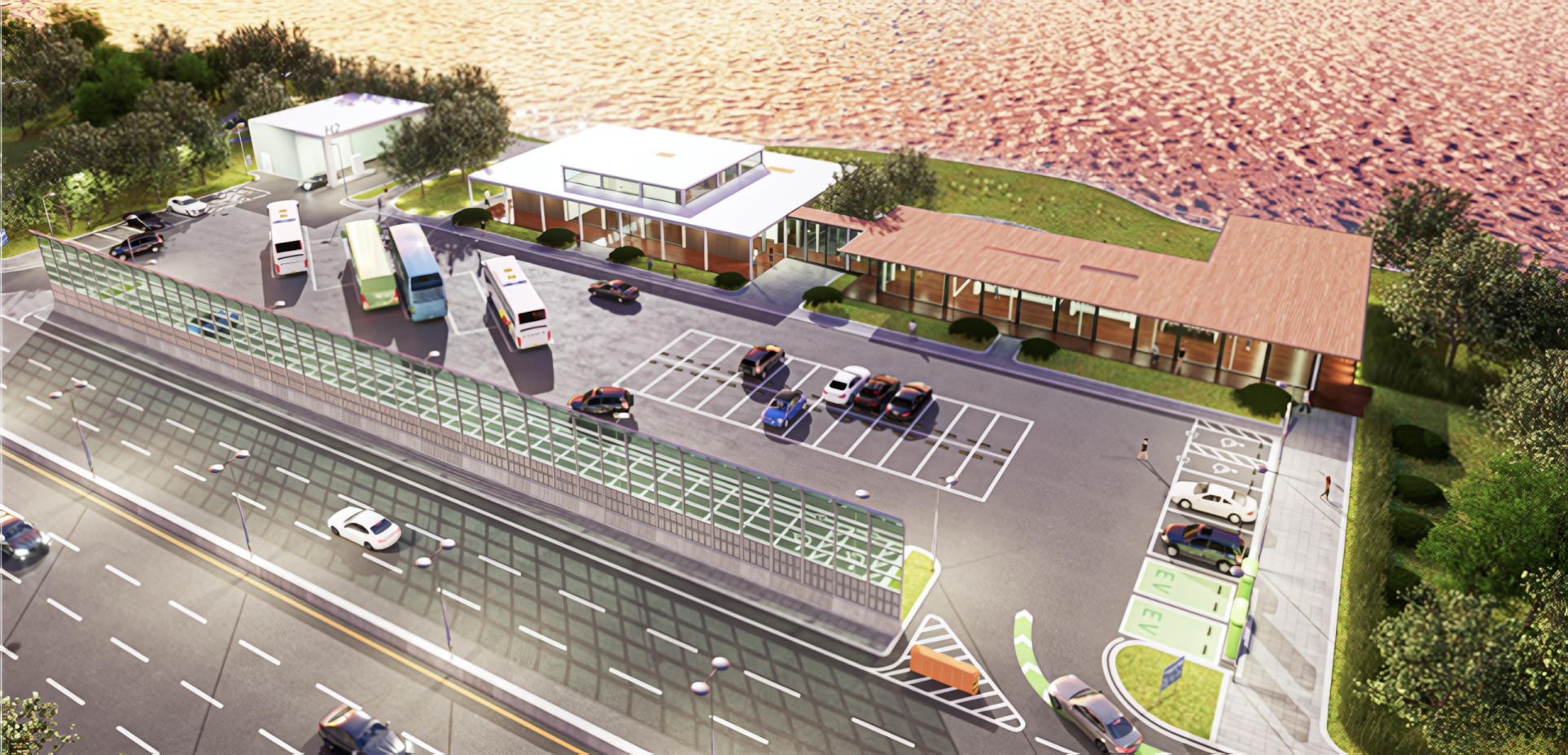 스마트복합쉼터, 조형도