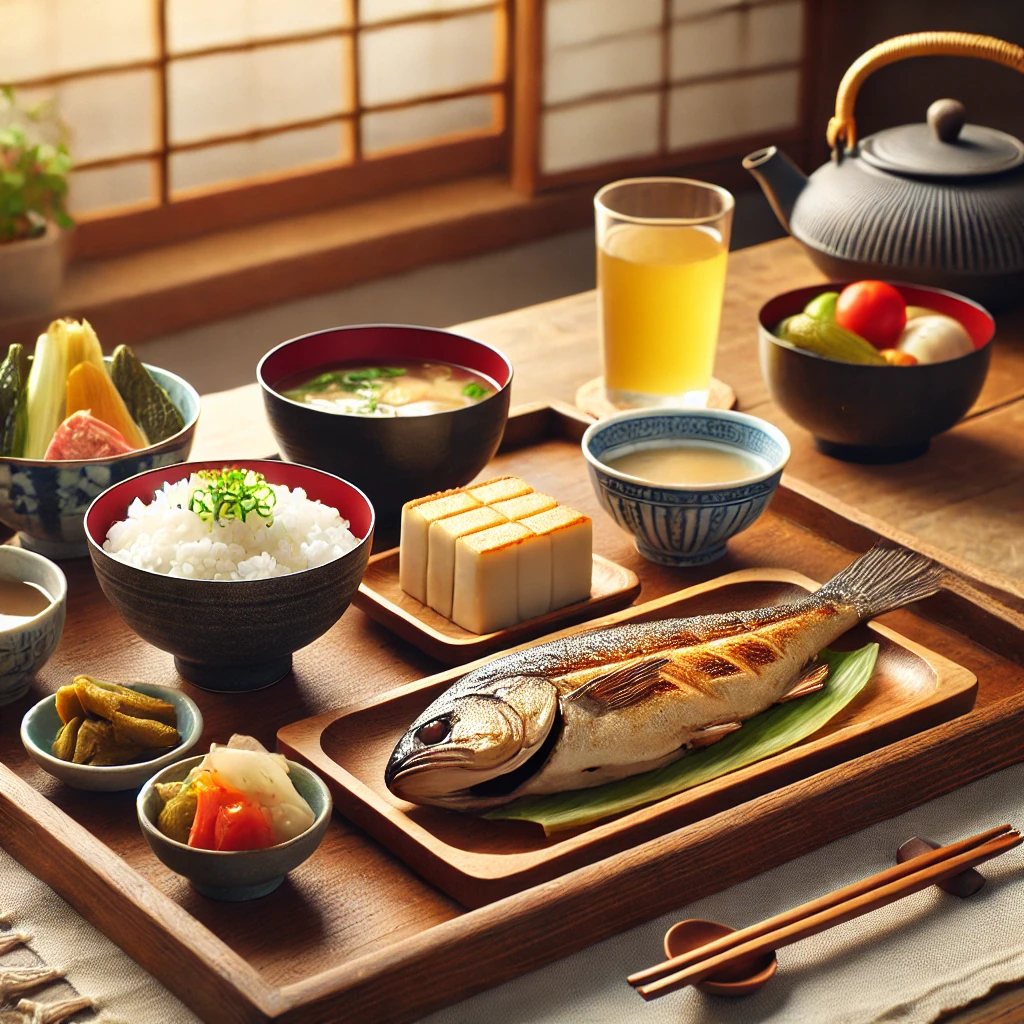 일본식 가정 요리 사진