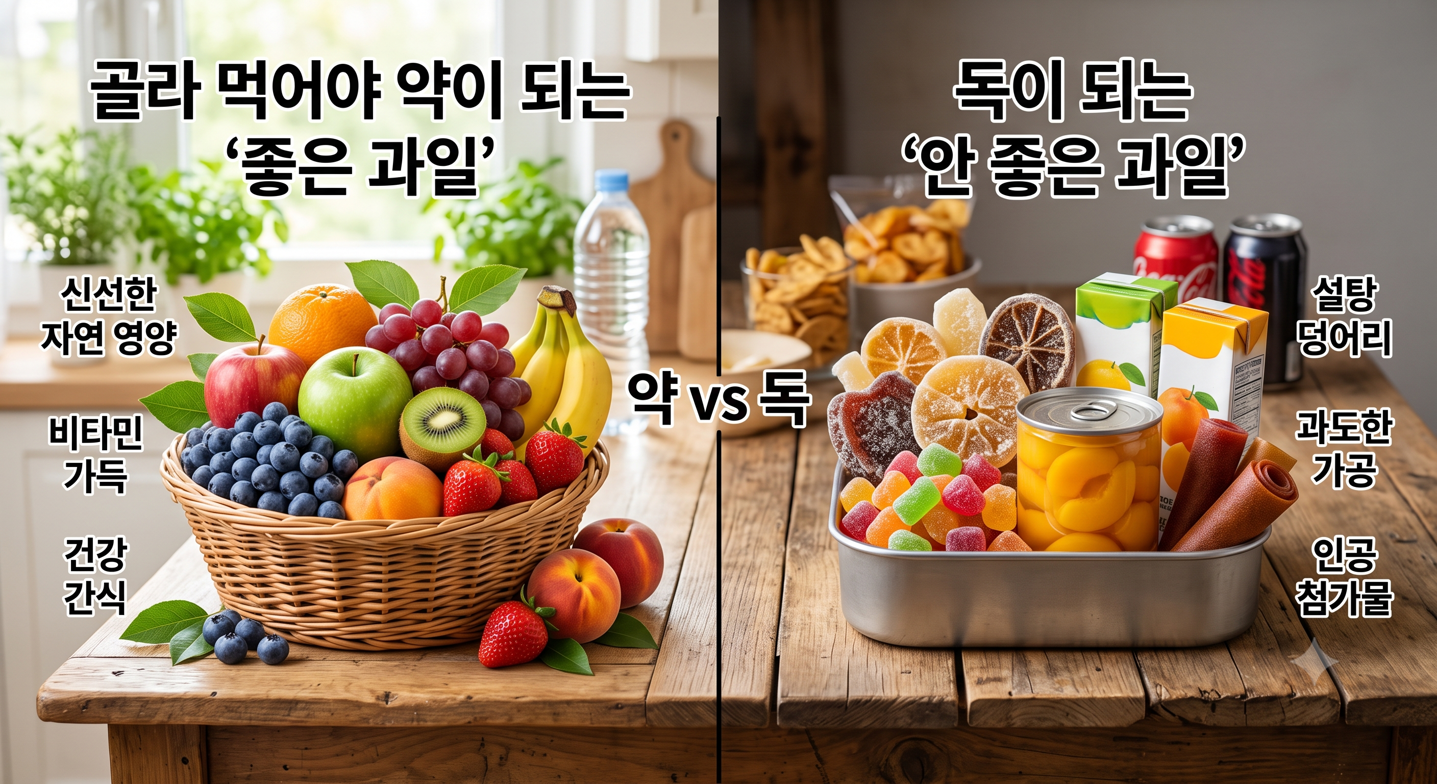 신장에 좋은 과일 나쁜 과일