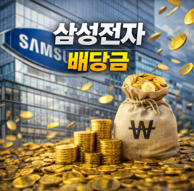 삼성전자 배당금 지급일 배당락일 배당