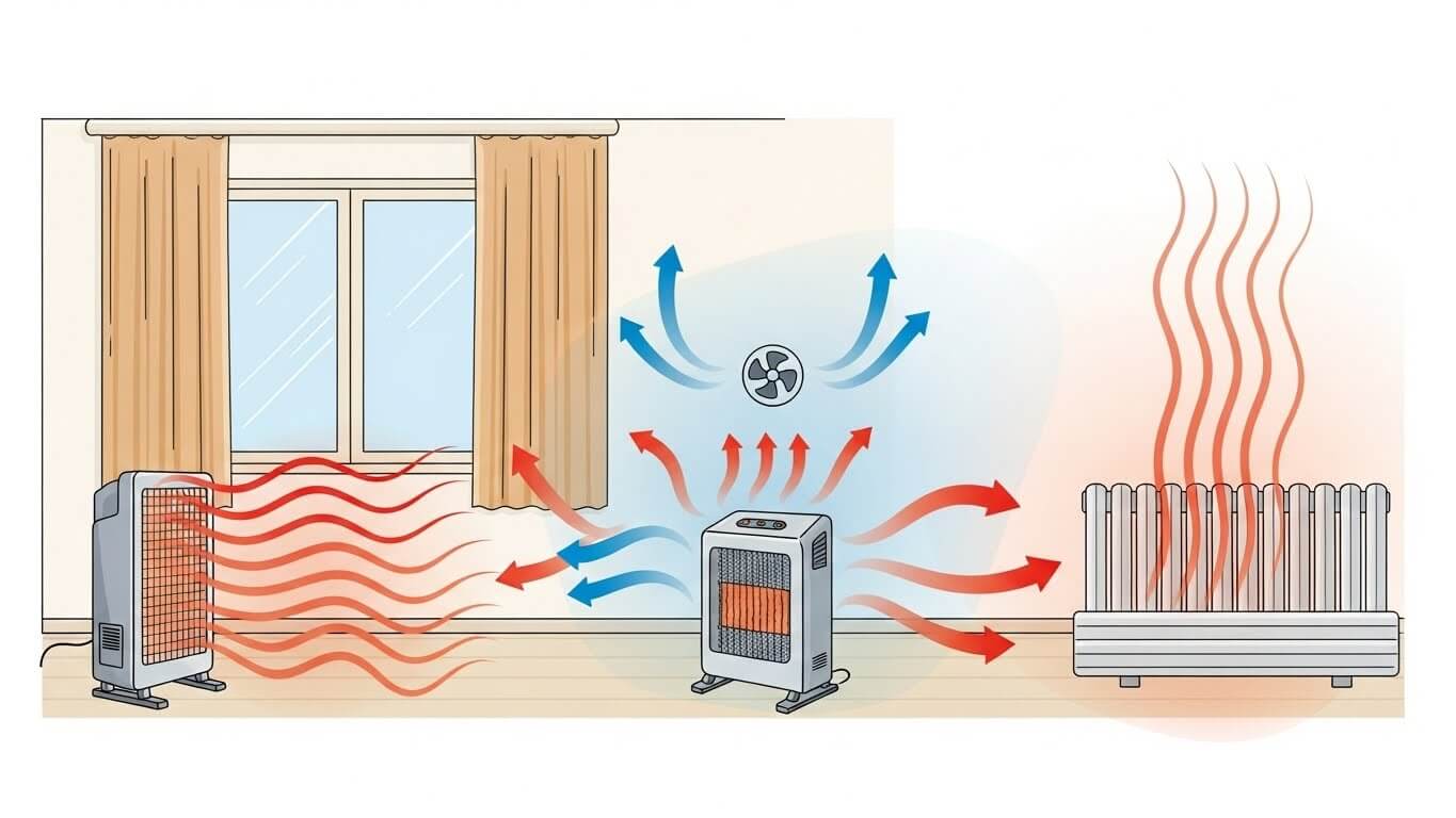 히터 효율, 단열 상태와 제품 구조가 좌우한다