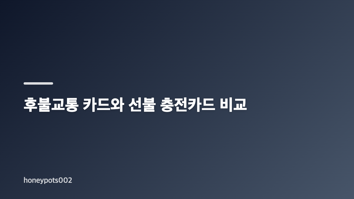 아이 용돈카드 발급 나이와 기본 기준