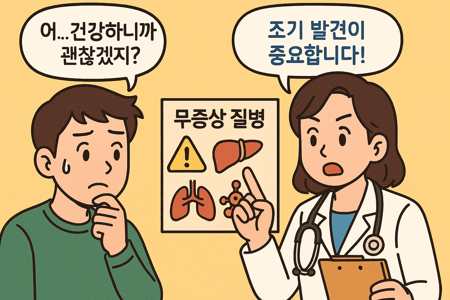 건강검진 없으면 절대 모른다!