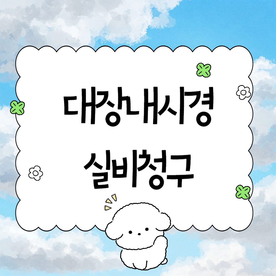 대장내시경 비용과 실비보험 적용