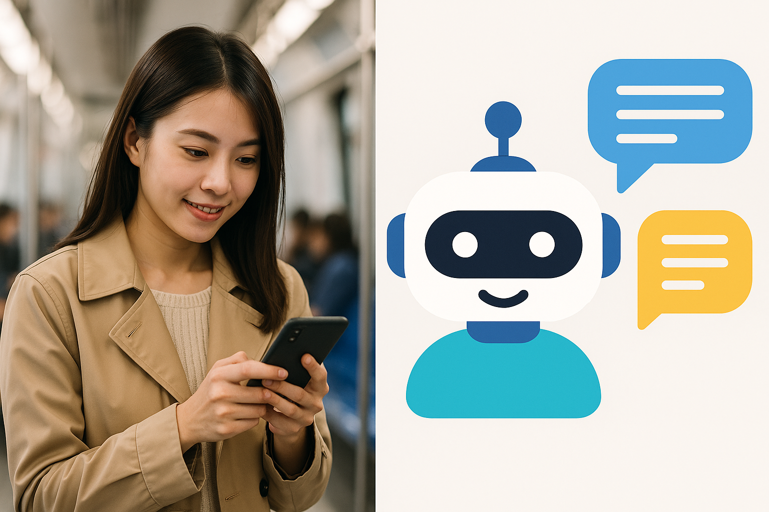 지하철 냉난방 불편? 이제 챗봇으로 간편하게 해결하세요!