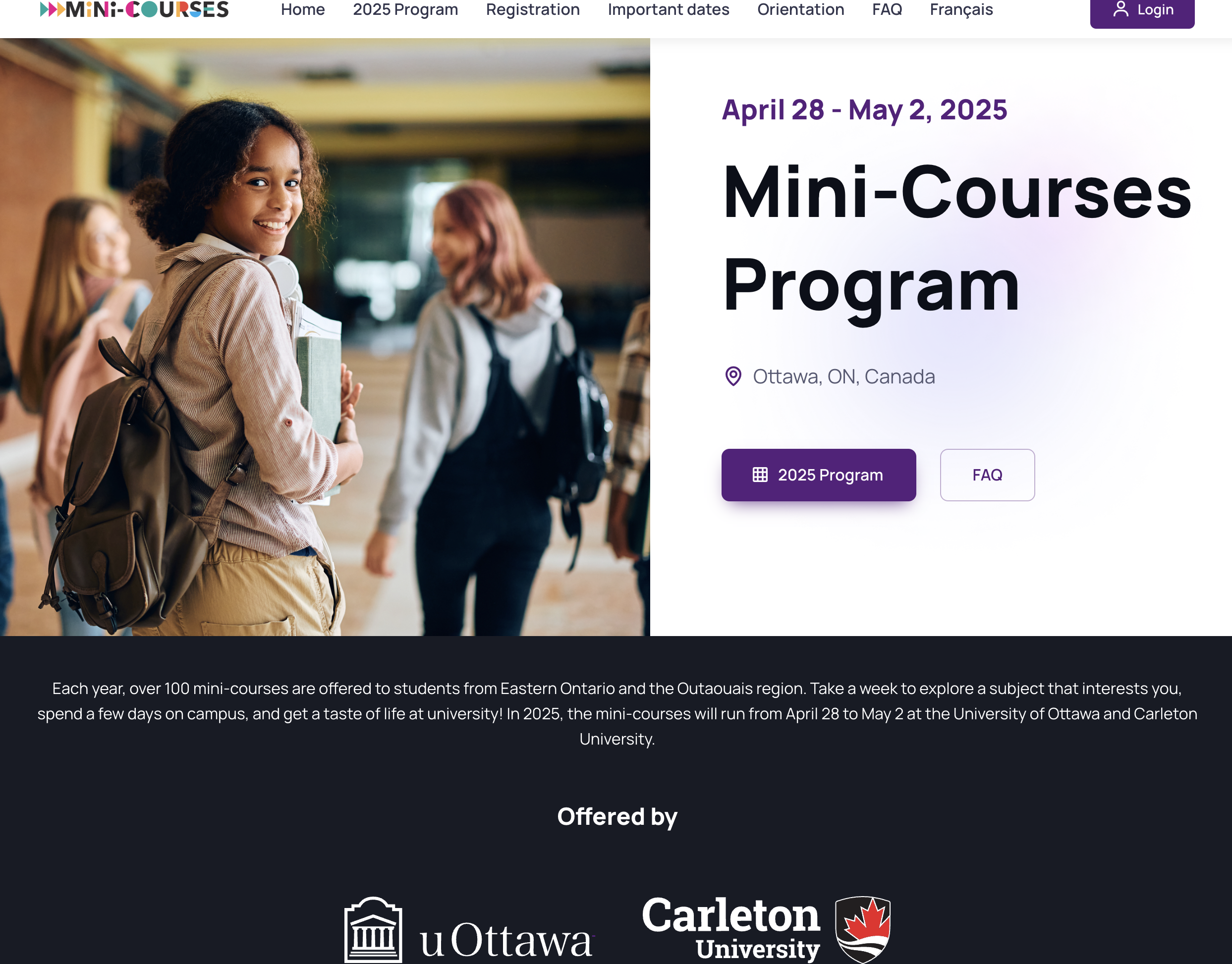 미니코스 웹사이트 이미지