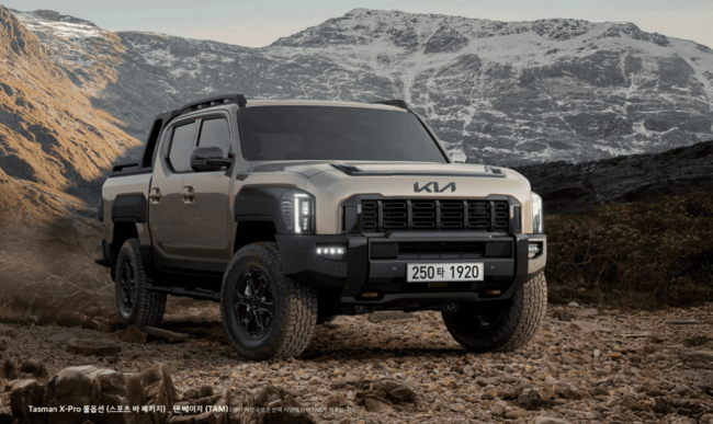 기아차-신차-타스만-픽업트럭