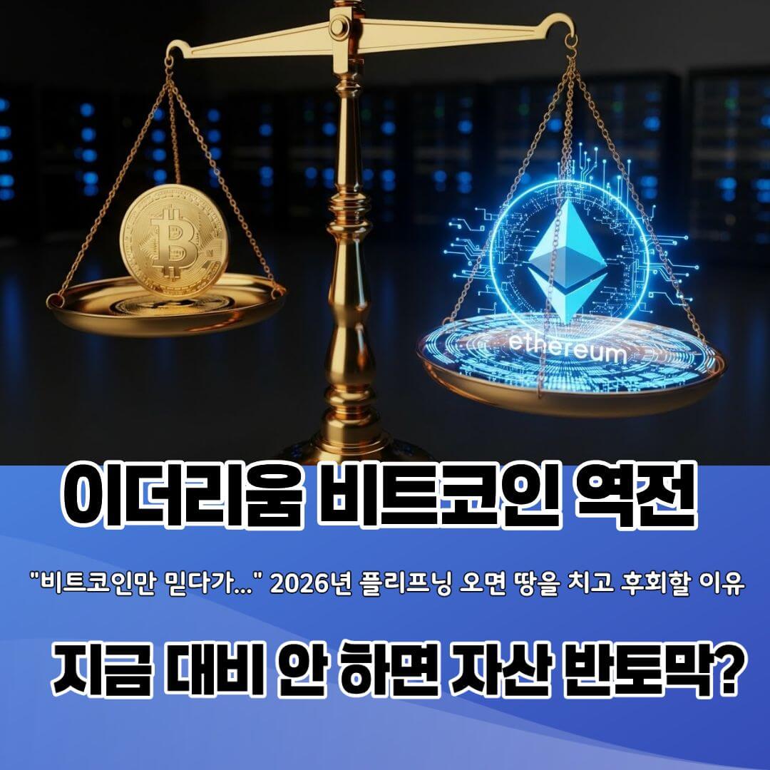 비트코인 vs 이더리움, 10년 뒤 승자는? AI가 분석한 충격적인 결과