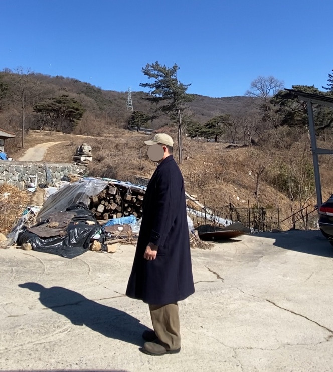 데일리룩('26.2.17.)폴로랄프로렌 더블알엘 가먼트 다잉트윌 볼캡, 블랙모먼트 시티보이 오버핏 체크셔츠, 그레이휴 더블브레스티드 롱코트, 프리즘웍스 카고팬츠, 블런드스톤 585