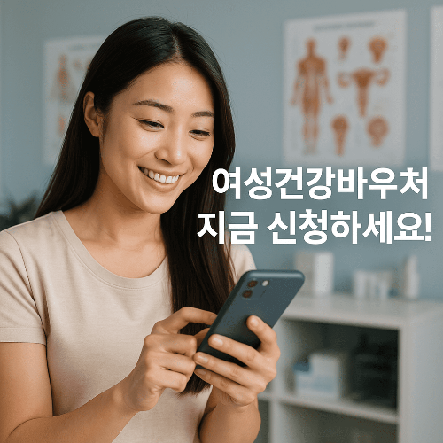 여성건강지원금 완전 정리|2025 최신 바우처 혜택, 신청법, 사용처