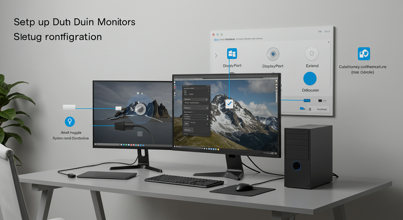 ๋์ผ๋ชจ๋ํฐ ์ค์ ๊ฐ์ด๋