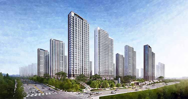 지제역 반도체밸리 제일풍경채 2BL 투시도