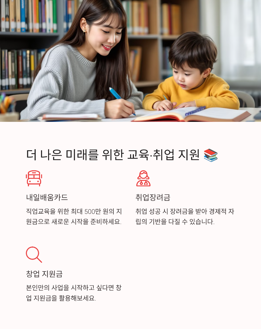 한부모 가정을 위한 경제적 지원