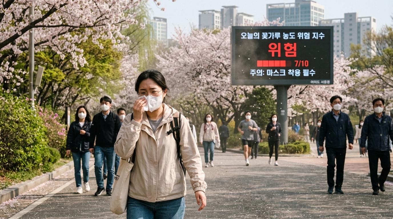 꽃가루농도위험지수