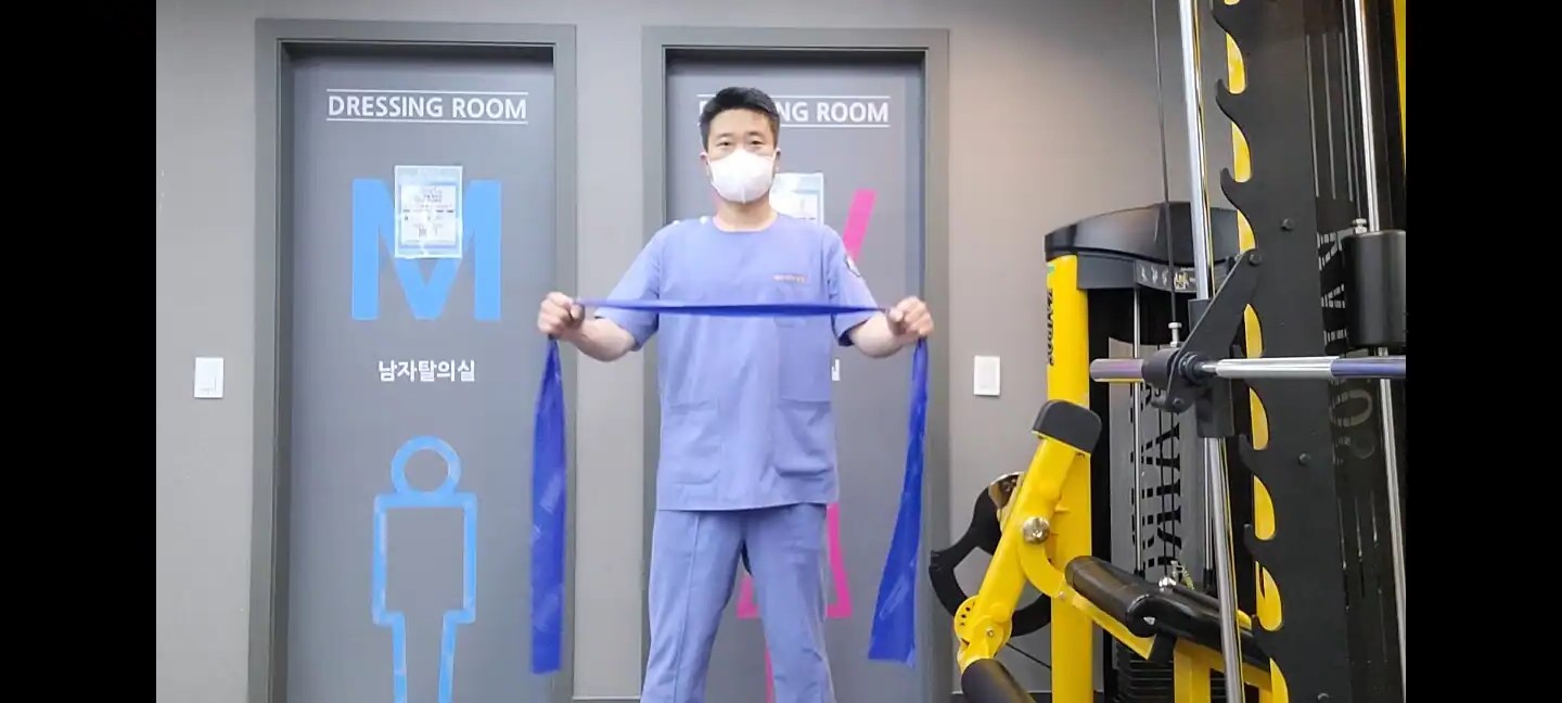 Scapular Retraction Band Pull exercise