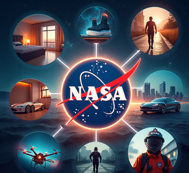 우주 기술 파생상품, NASA 스핀오프