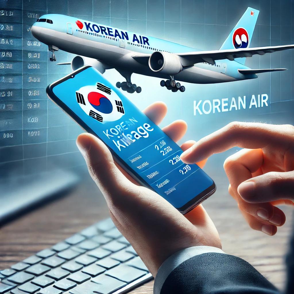 대한항공 마일리지 적립