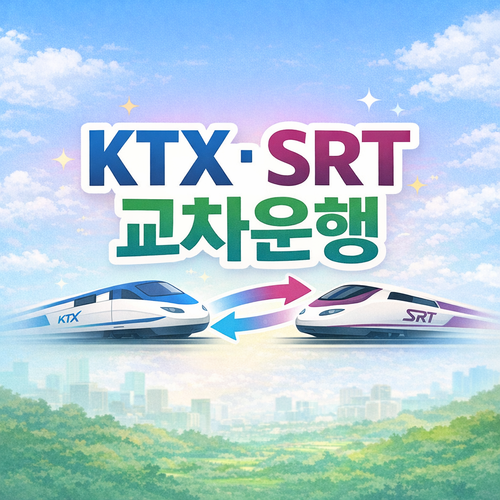2026 수서&middot;서울 고속열차 교차운행 시범사업 총정리