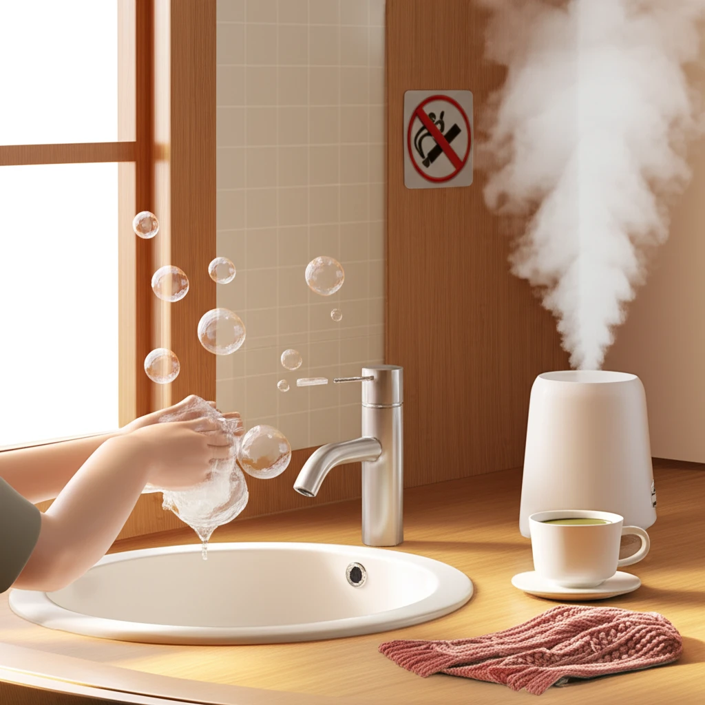 환절기 기관지염 예방과 관리, 핵심 ..