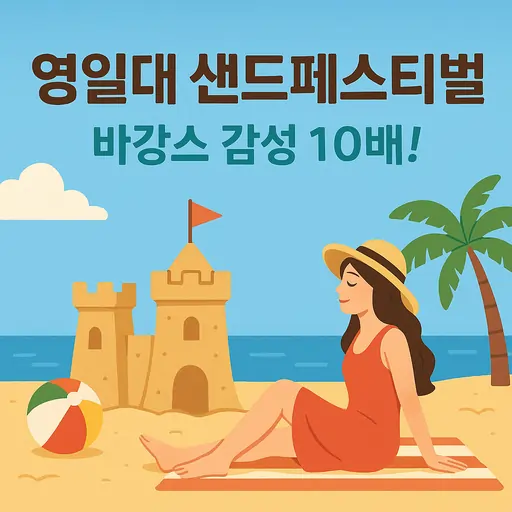 영일대 샌드페스티벌 2025, 여름 바다에서 펼쳐지는 모래 예술 축제 7월 완전 가이드