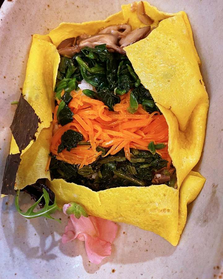 보자기 비빔밥 미쉐린 미슐랭 식당 비건 꽃밥 눈개승마 한우 흑산도 우럭 종로 북촌 인사동 맛집