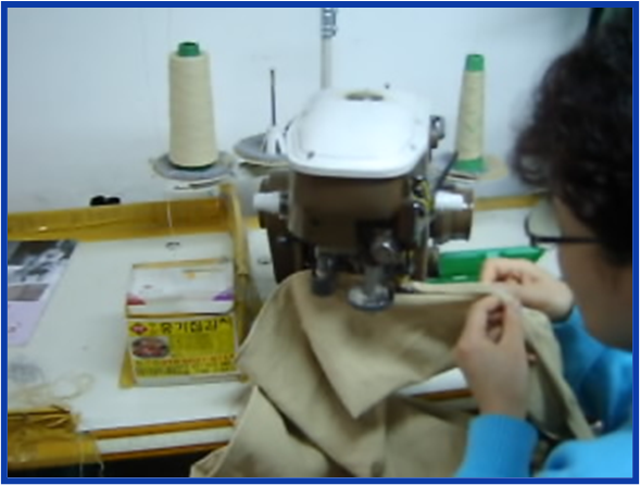 스웨터 가공의 핵심 단계: 간닝 공정