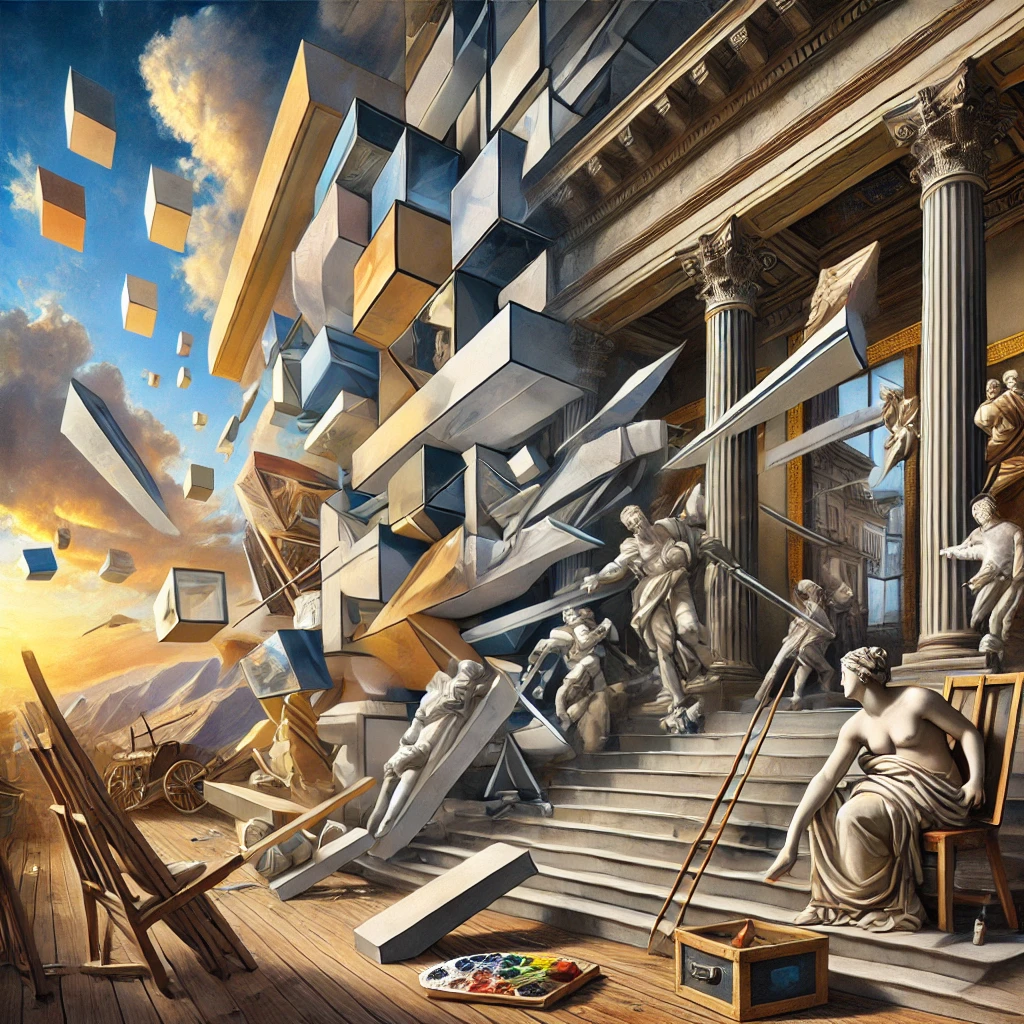 전통 회화에서의 탈피와 입체파의 등장