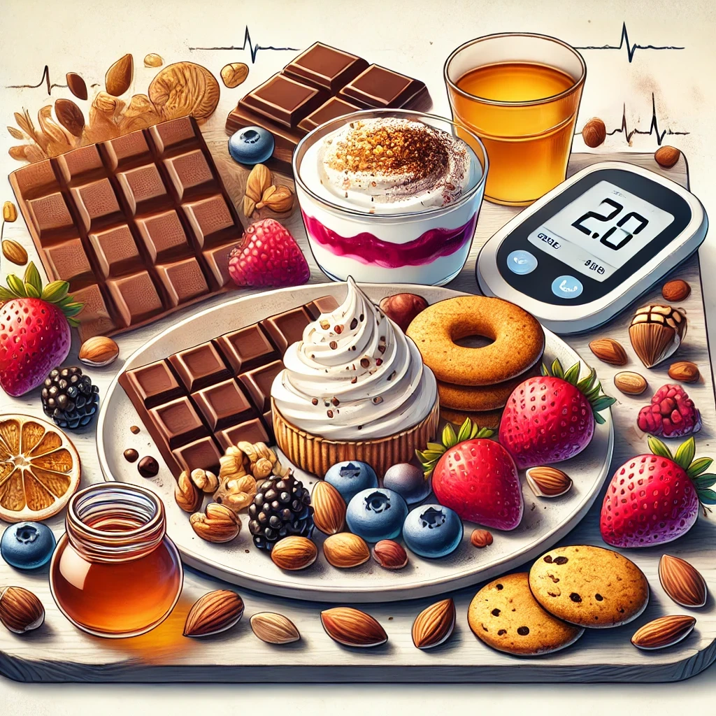 달콤한 간식 사진