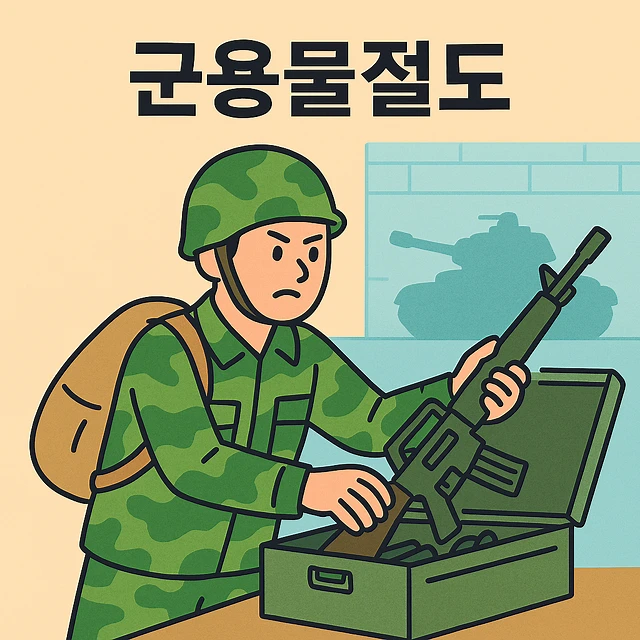 군용물절도