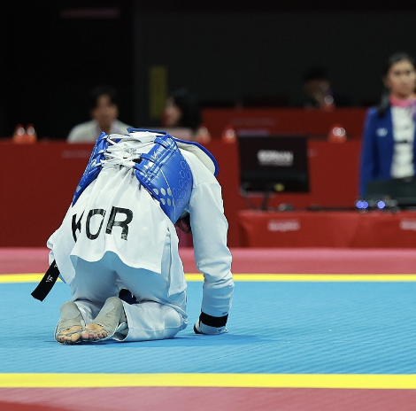 태권도 여자 53kg급 박혜진 선수 금메달 획득