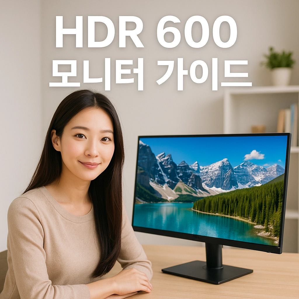 HDR 600 모니터 가이드