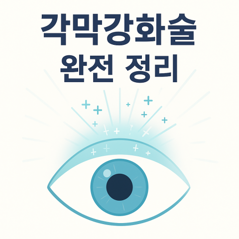 각막강화술, 각막을 단단하게 만드는 개념