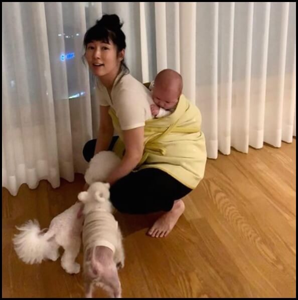 사유리-육아-사진