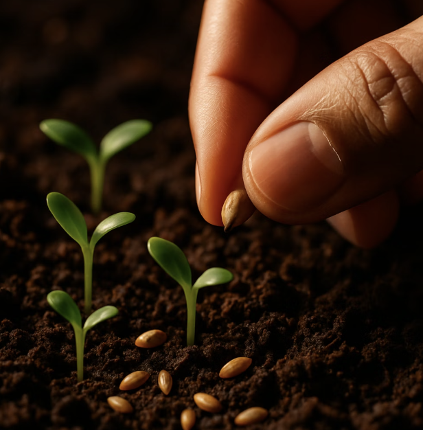 씨앗과의 첫 만남&amp;#44; &amp;#39;파종&amp;#39;