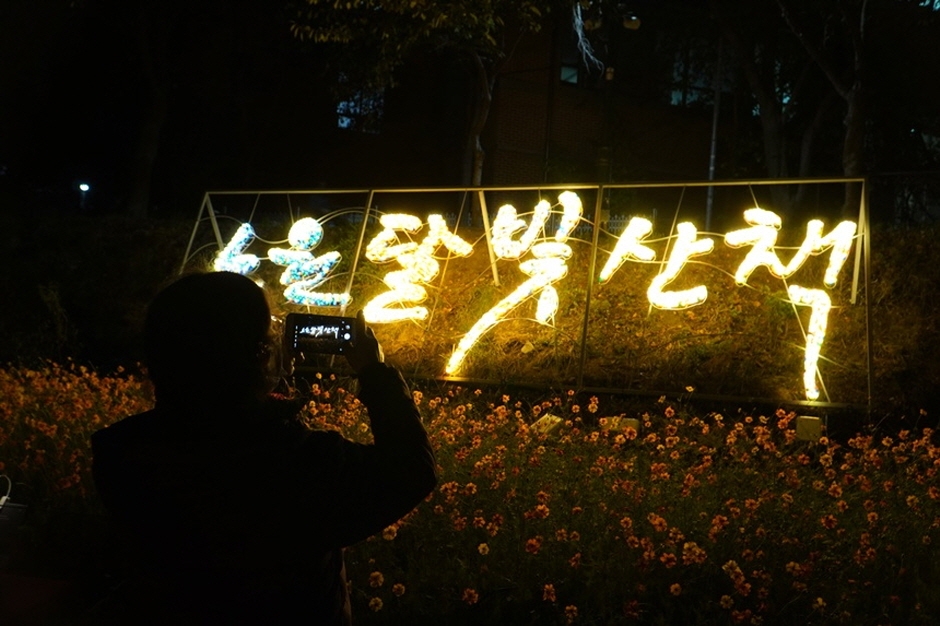 공공미술 빛조각축제 : 노원 달빛산책