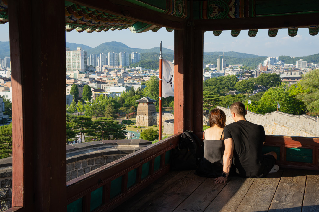 수원 팔달산 서북각루