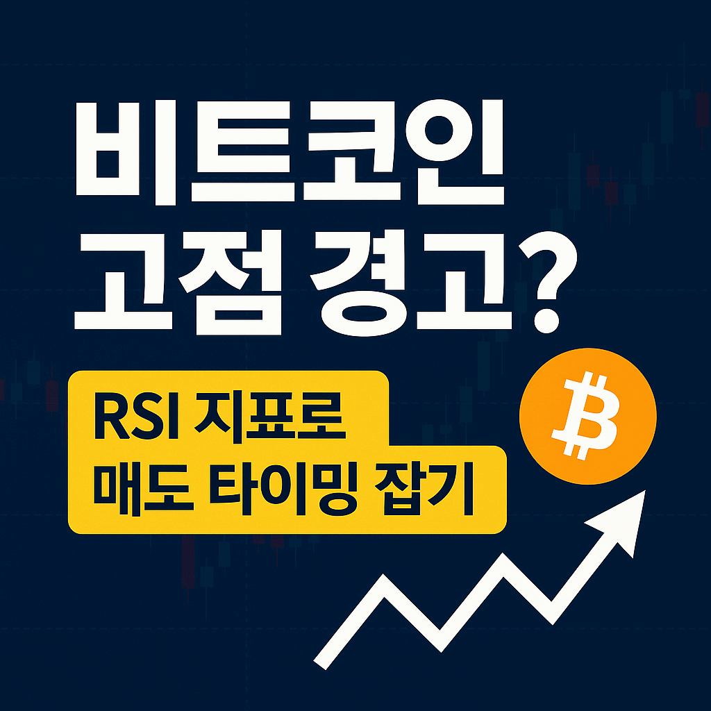 비트코인 고점 신호? RSI 지표로 투자 판단하는 방법