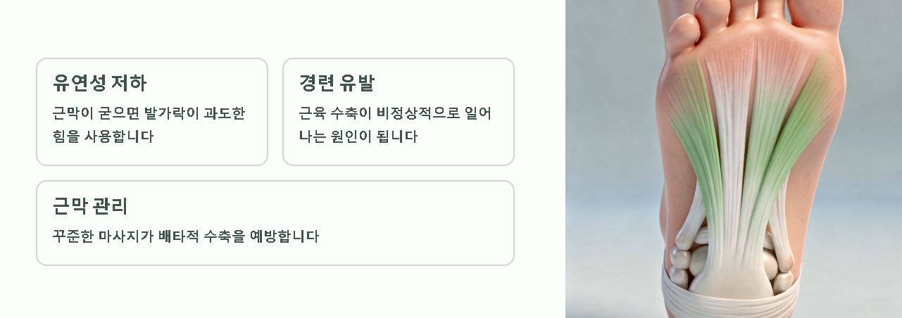 발가락 쥐나는 이유 해결