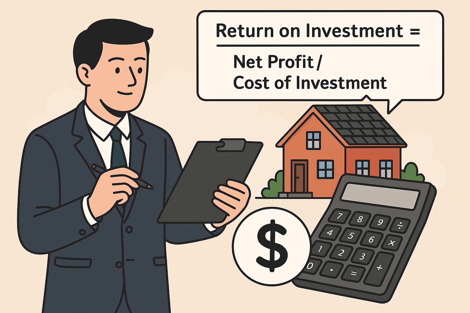 부동산 투자수익률 계산 쉽게 따라하기(예시 + 계산기 링크 제공)