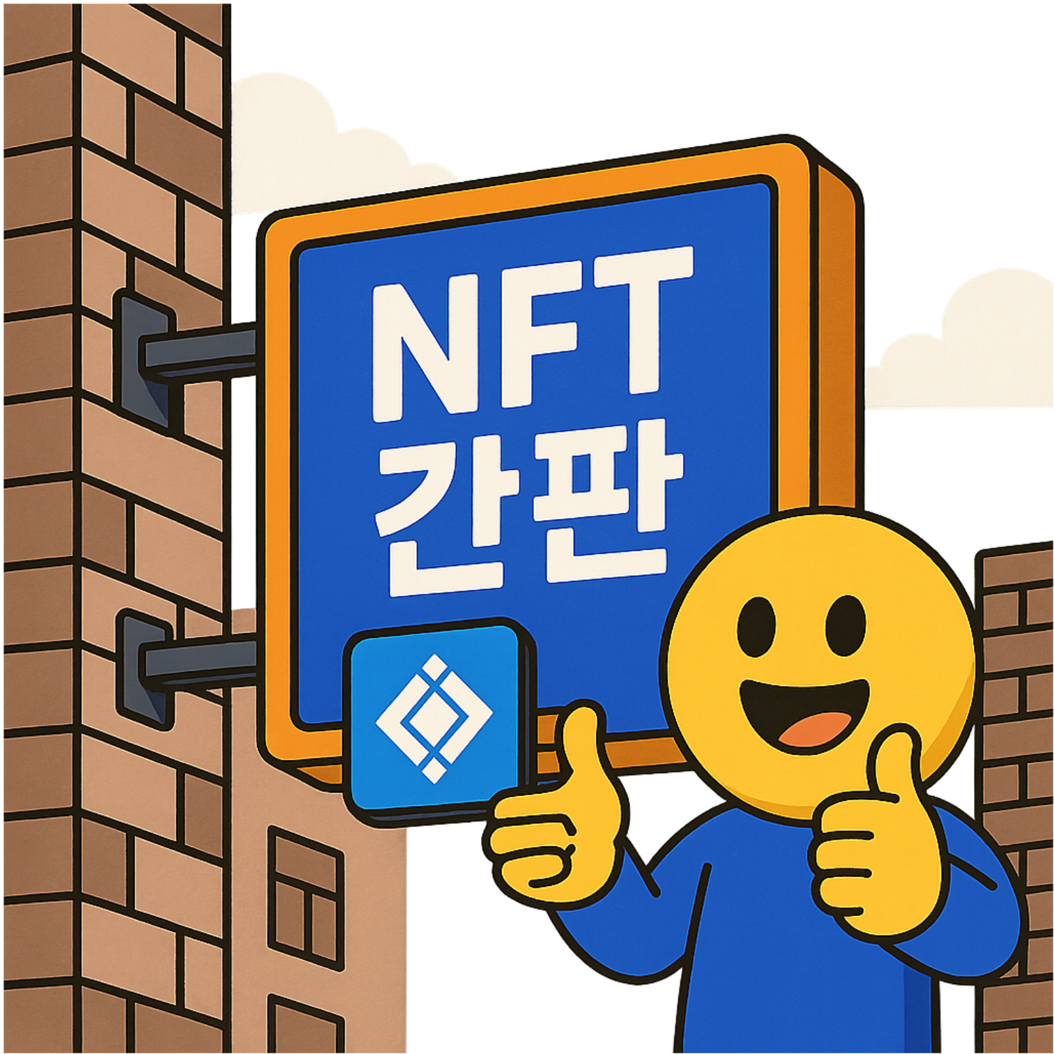 NFT 간판: 디지털 자산과 오프라인 광고의 결합