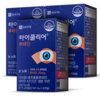 종근당건강 아이클리어 눈사랑 루테인, 30정, 3개