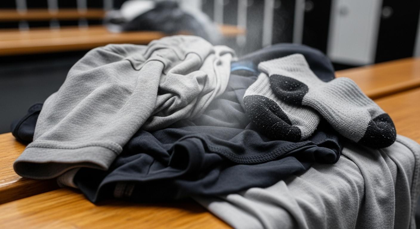 운동복 빨래 냄새