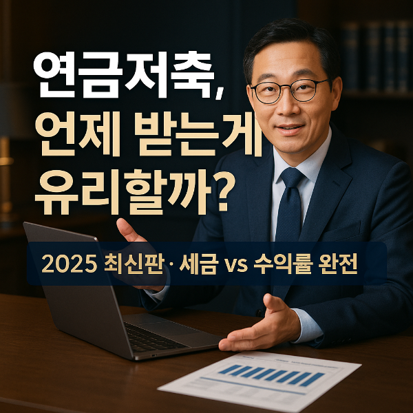 연금저축 수령시기