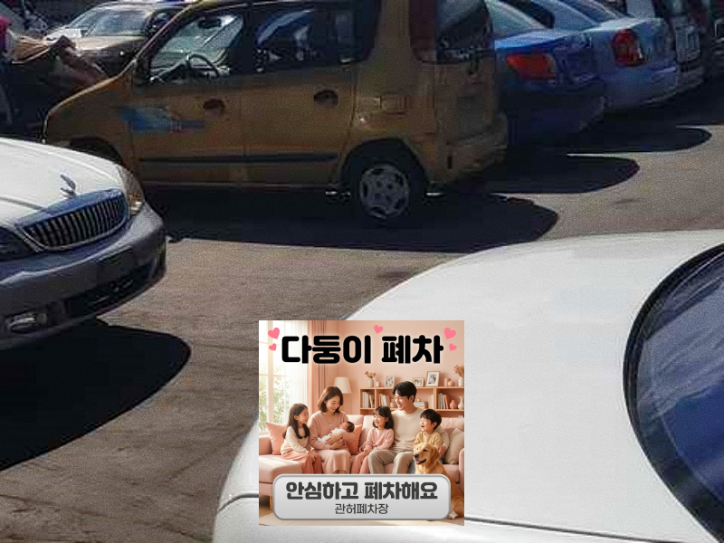 압류차폐차 압류 기관 건수 확인
