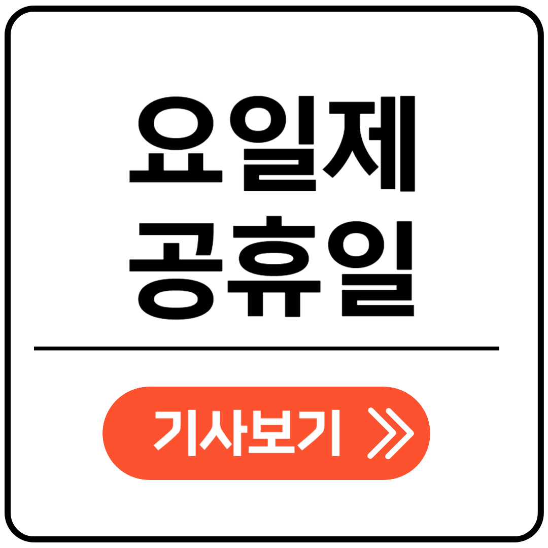 요일제공휴일 표지