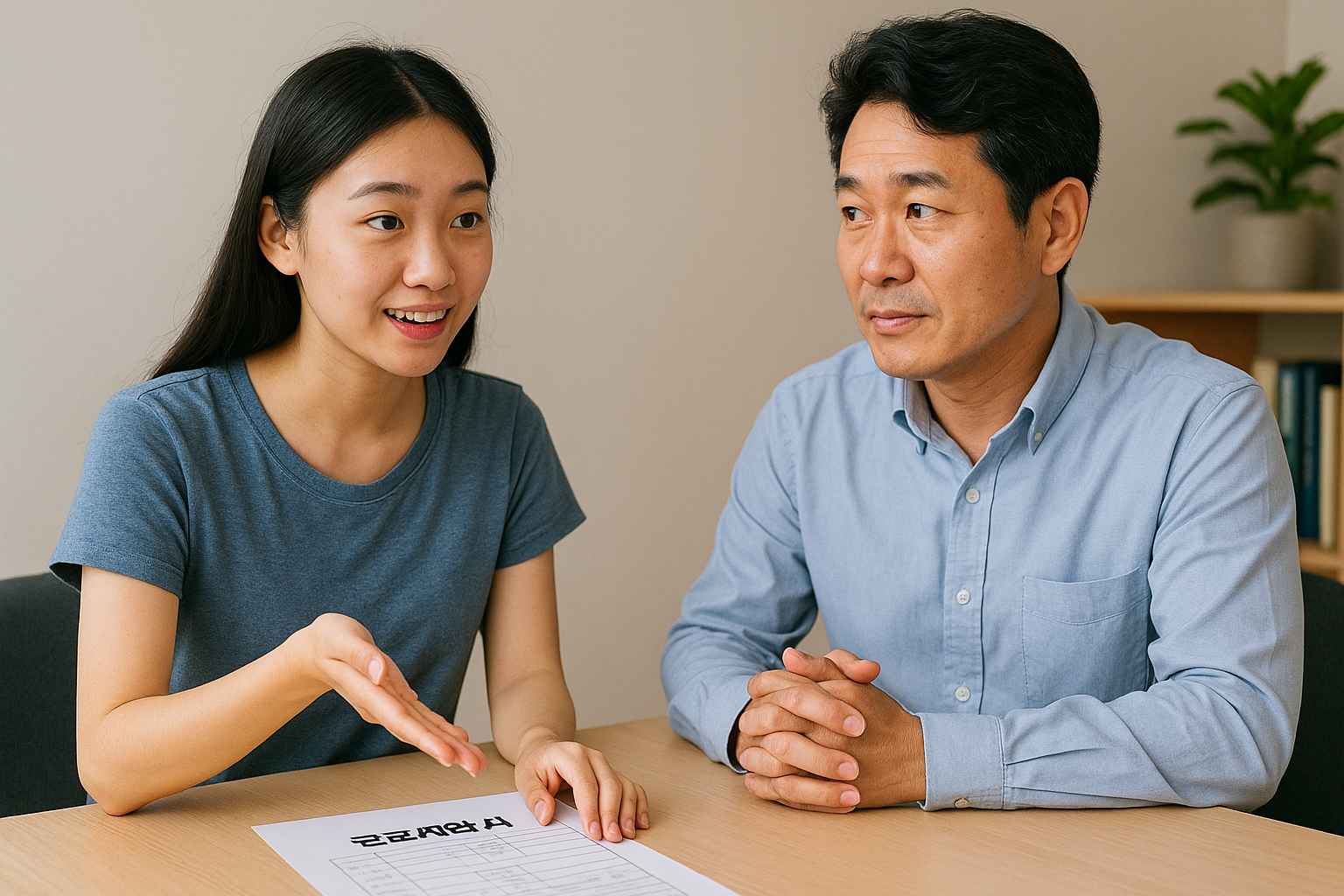 근로계약서 다운로드