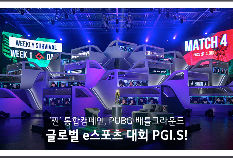 글로벌 e스포츠 대회 PGI.S!