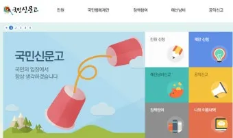 국민신문고 홈페이지 바로가기wwepeoplegokr로 민원신청_5