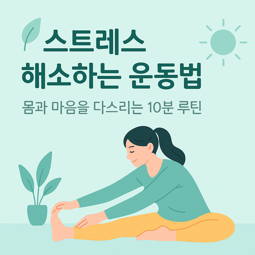 스트레스 해소하는 운동법